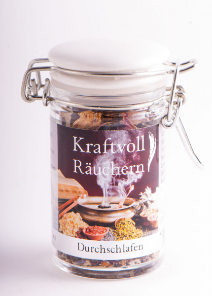 Räuchermischung - Kraftvoll Räuchern - Durchschlafen Räuchermischung - Kraftvoll Räuchern - Durchschlafen