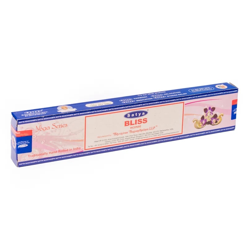 Räucherstäbchen - Satya - Nag Champa - Bliss/Glück - 15g 