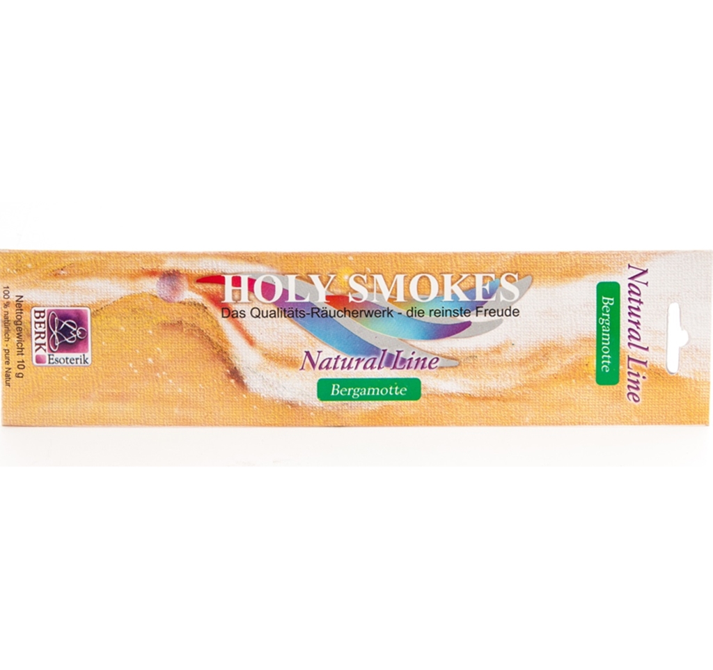 Räucherstäbchen - Holy Smokes - Natural Line - Bergamotte