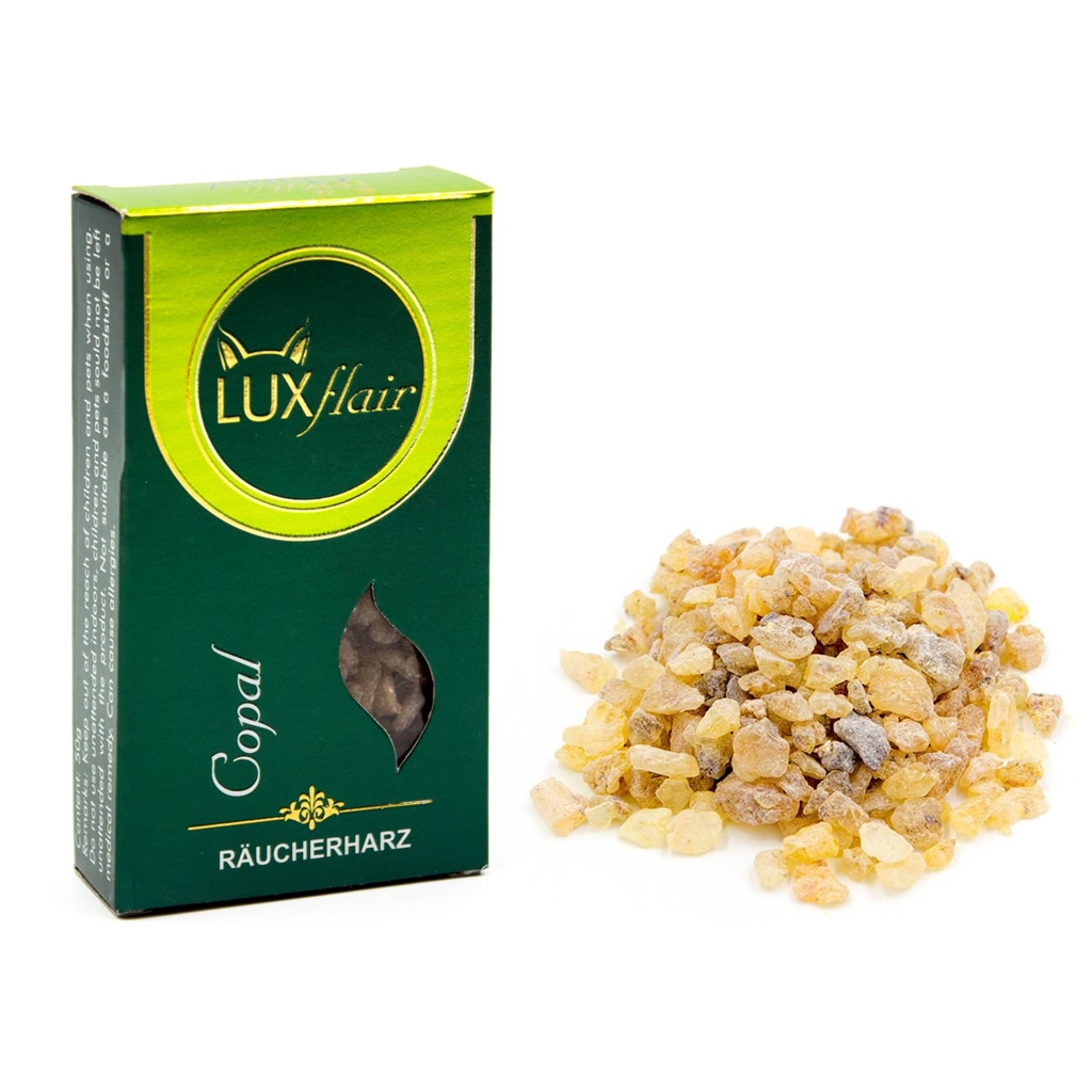 LUXflair - Räucherharz - Copal 50g in Premium Qualität 